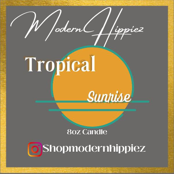 Tropical Sunrise 8oz Candle