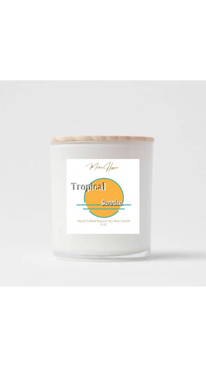Tropical Sunrise 8oz Candle